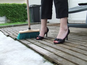 chaussures pour le ménage