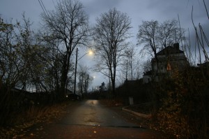 nuit d'hiver j'ai peur
