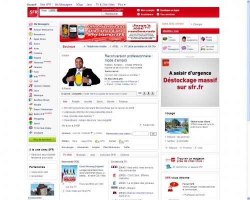 portail SFR portail SFR