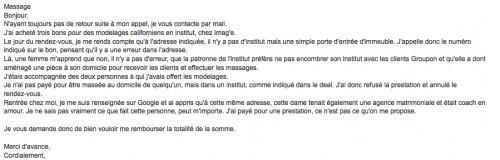 comment se faire rembourser groupon