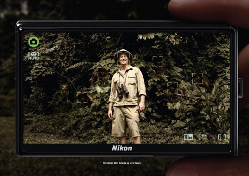 Pub Nikon détecteur de visages