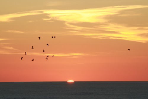 Coucher de soleil