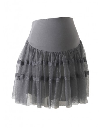 Jupe en tulle noir maternité Défi mode