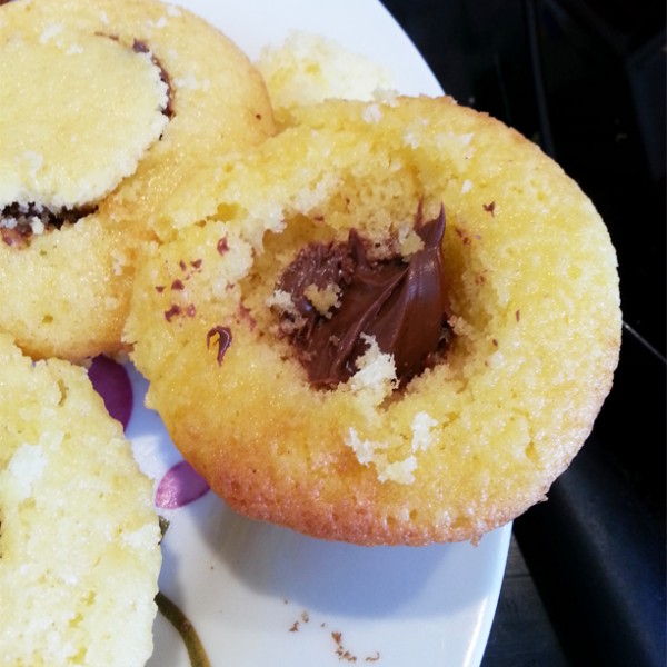 Cupcakes fourrés au Nutella